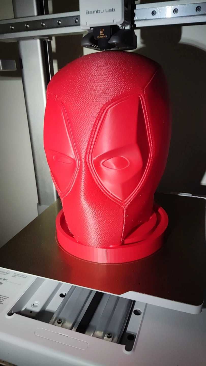 Deadpool headset stand  decoracao