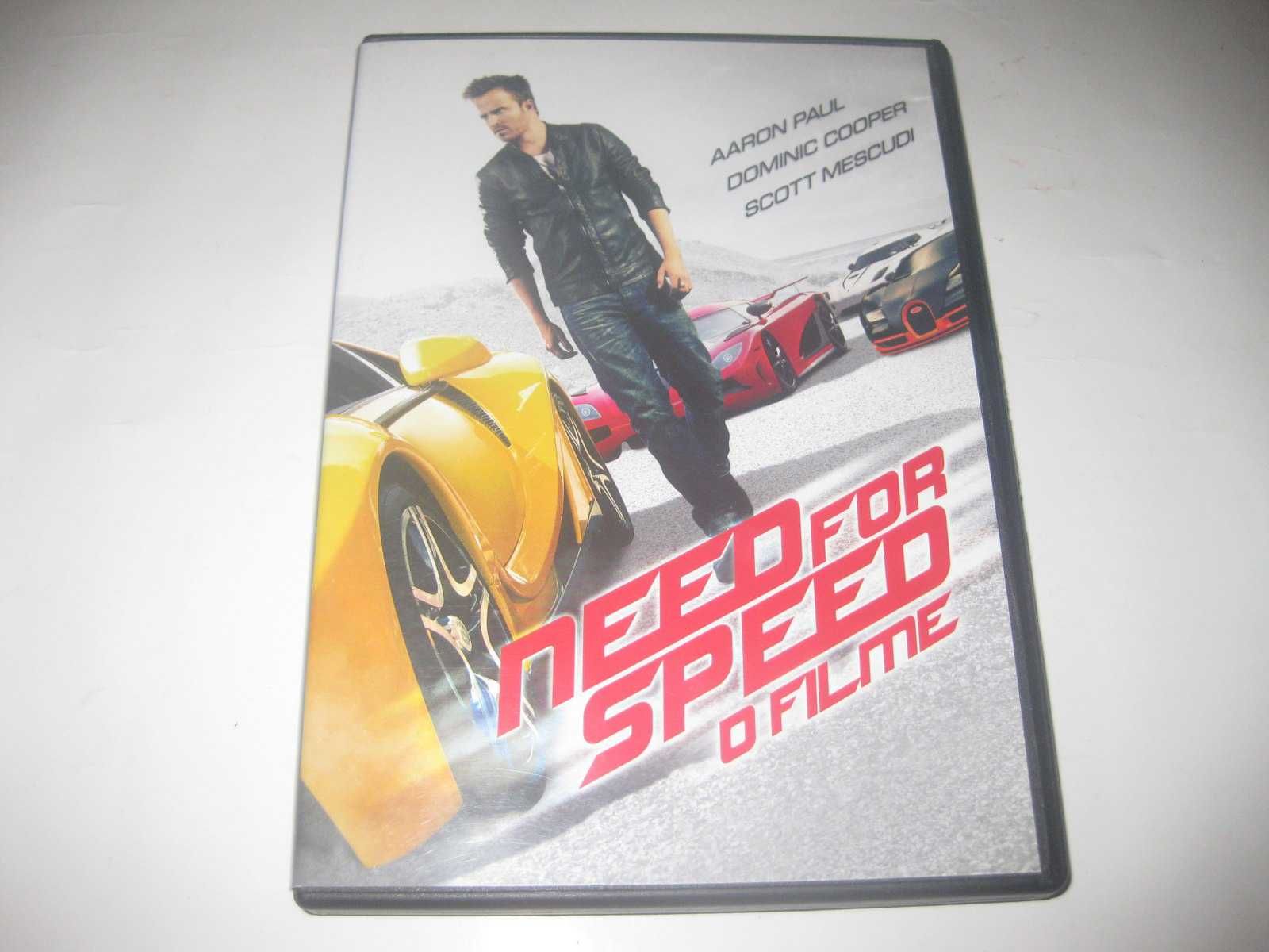 DVD "Need for Speed - O Filme" com Aaron Paul