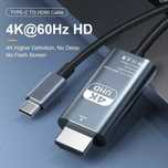 Кабель Type-c HDMI Typec 4K 30Hz 60Hz -  FULLHD 144 Hz 165Hz 180Hz