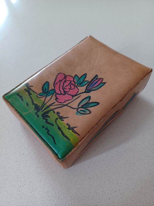 Carteira para Maço de Tabaco em Pele