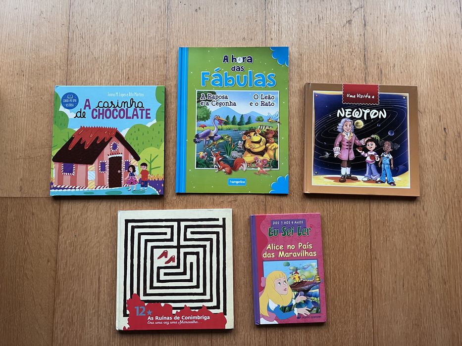 Livros Infantis Variados