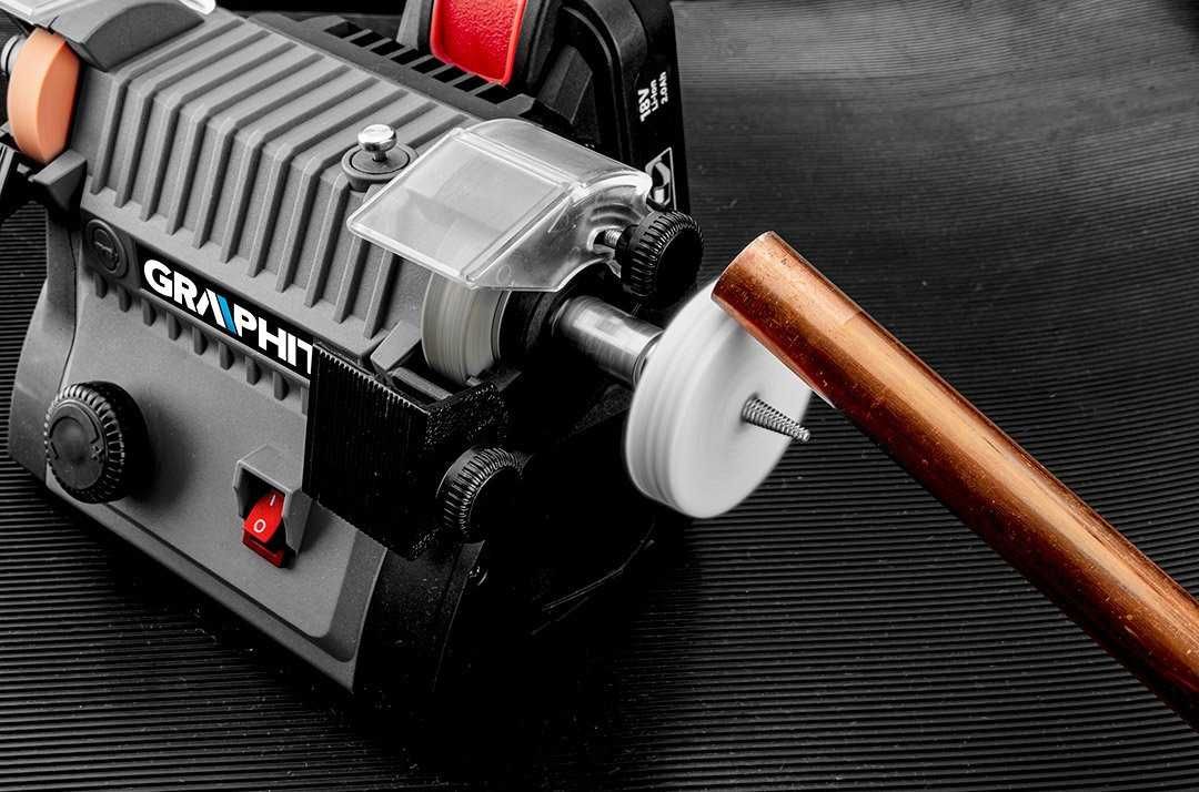 Mini szlifierka stołowa akumulatorowa 3w1 GRAPHITE