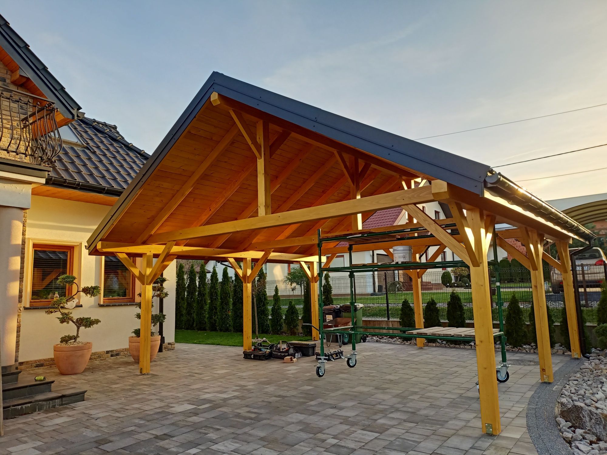 Zadaszenia Tarasy Konstrukcje Drewniane