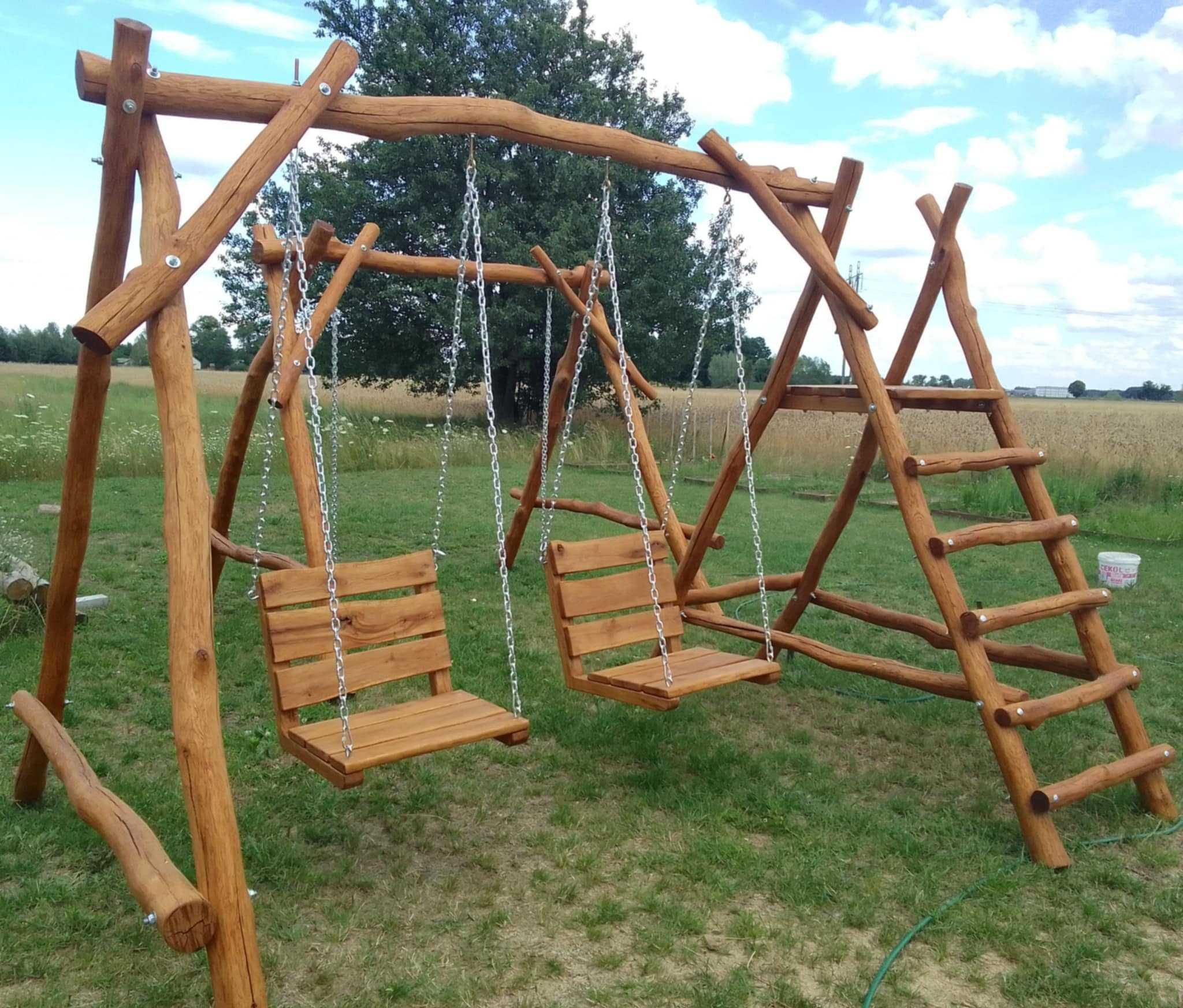 Plac zabaw dla dzieci huśtawka ogrodowa