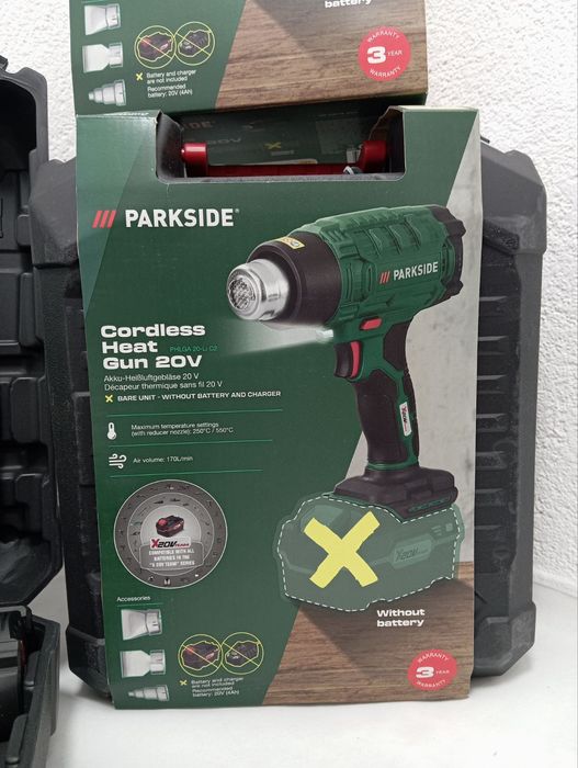 Фен parkside, фен строительный, будівельний фен, парксайд