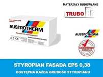 STYROPIAN AUSTROTHERM FASADA fasadowy 0,38 - każda grubość