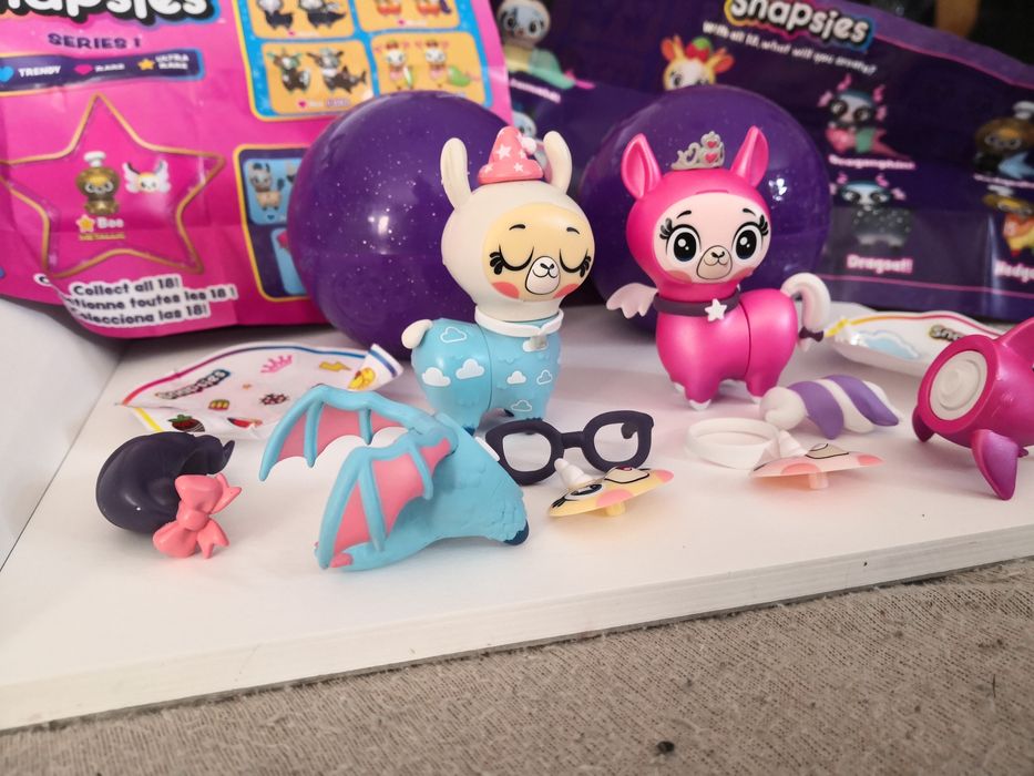 Figurki snapsies funko pop lama jednorożec zabawki dla dzieci prezent