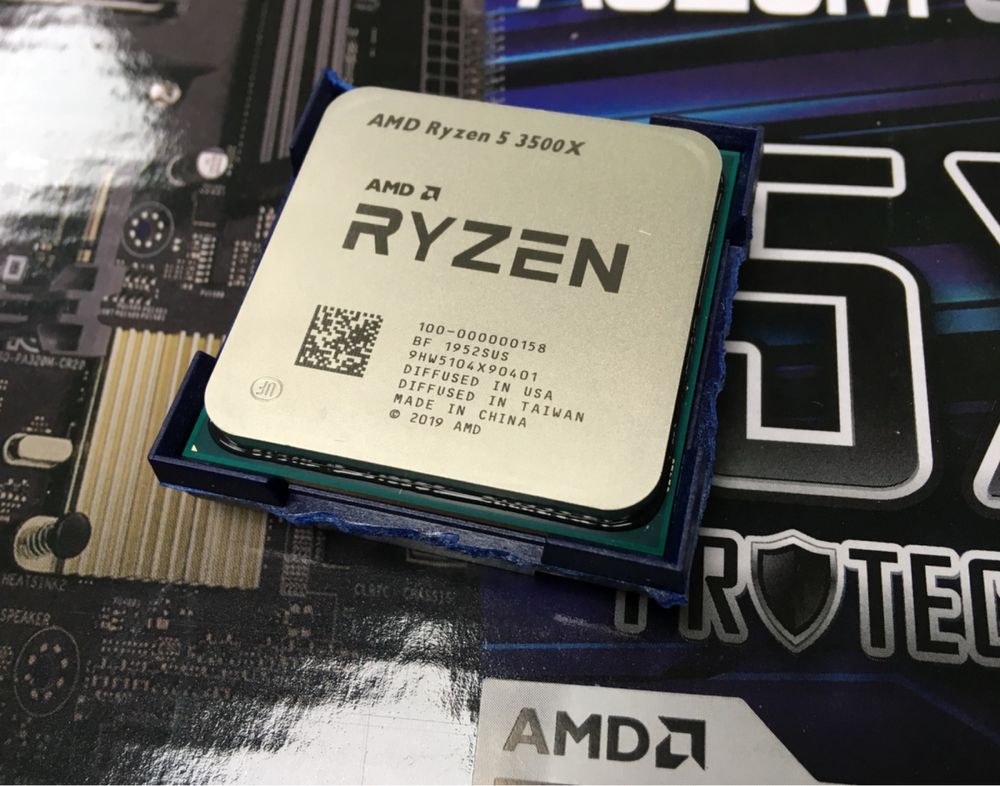 Процесор ryzen 5 3500х любі тести