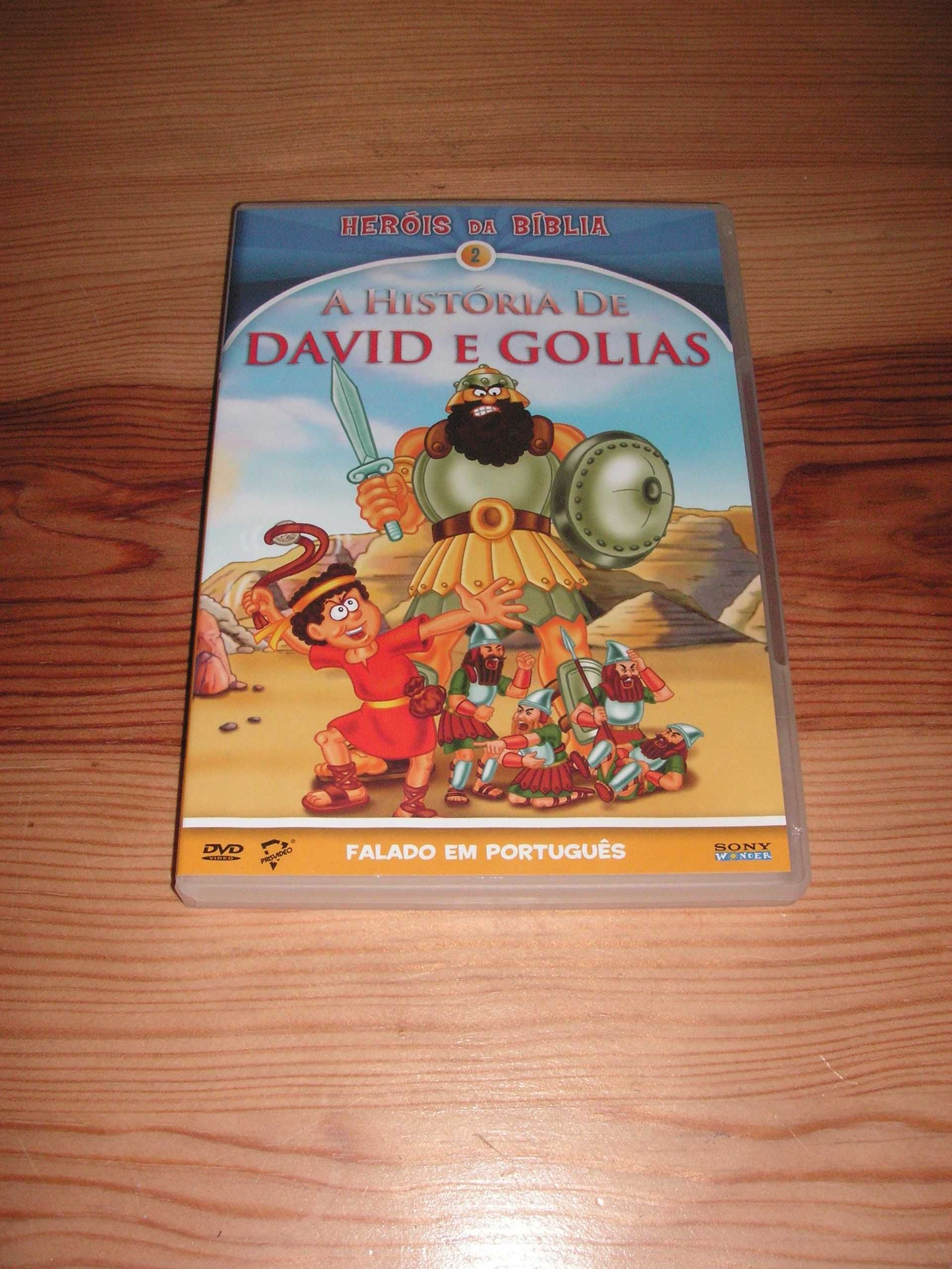 DVD A Aventura do Ovo da Páscoa e A História de David e Golias