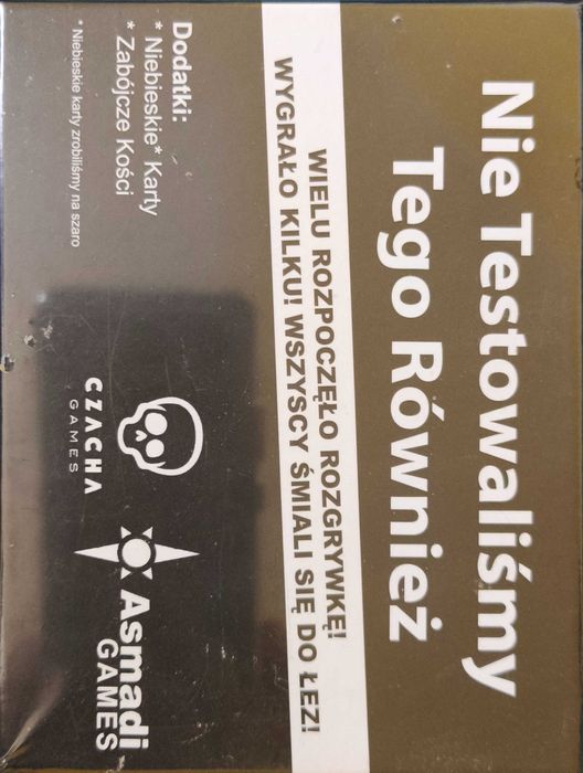 Gra nie Testowaliśmy Tego Również - rezerwacja dla Klary