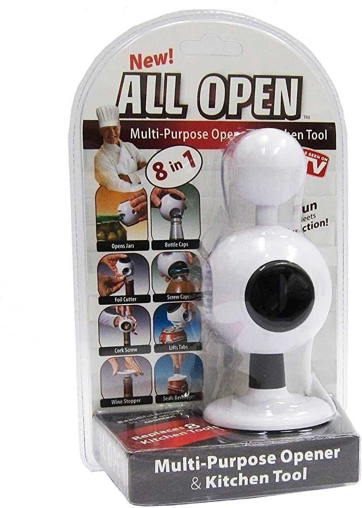Відкривачка універсальна зі штопором All Open Multi-Purpose открывалка