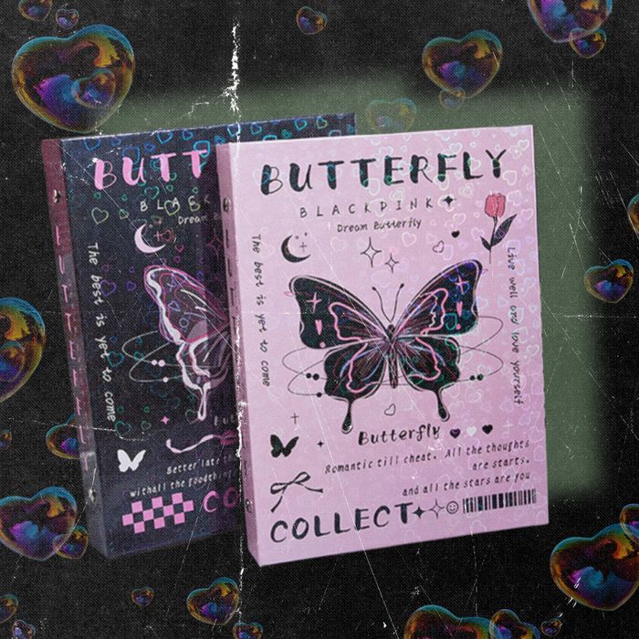 Великий біндер для кпоп карт на 4 комірки / binder kpop