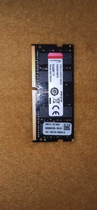 Memória RAM Kingston HyperX 16gb 2400