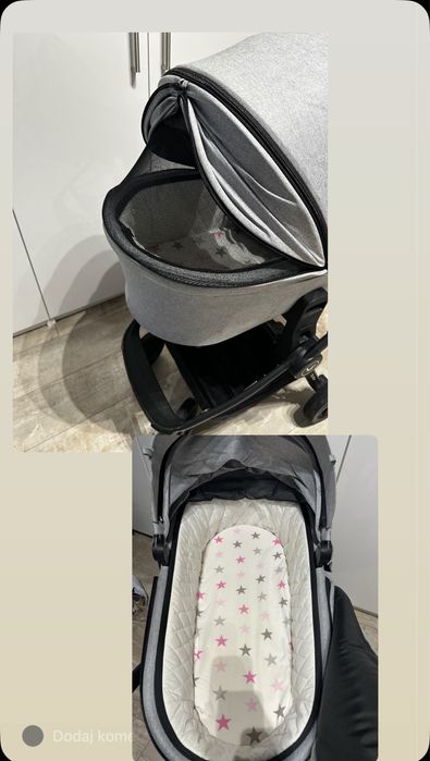 Wózek Muuvo 2.0 gondola stan idealny i spacerówka i gratisy