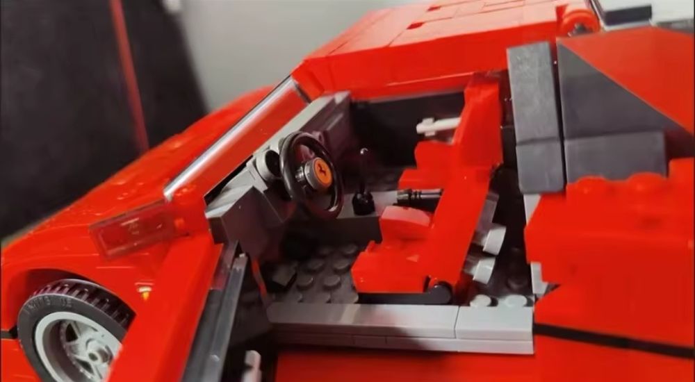 Качественный конструктор creator expert Ferrari f40 (10248)