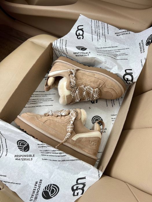 Нові! Жіночі зимові ботинки черевики UGG LowMel хутро