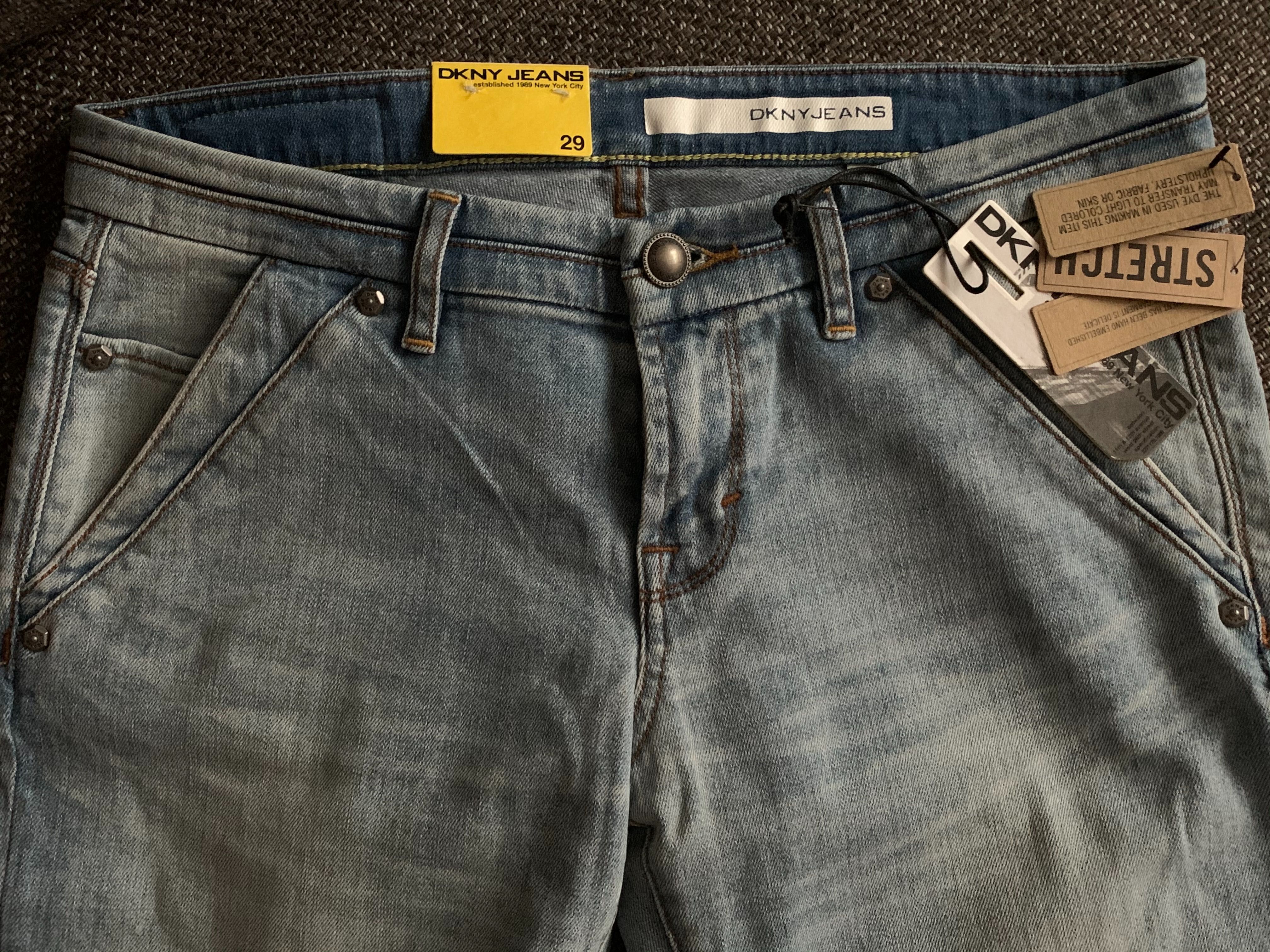 Dzinsy nowe DKNY jeans rozmiar 29