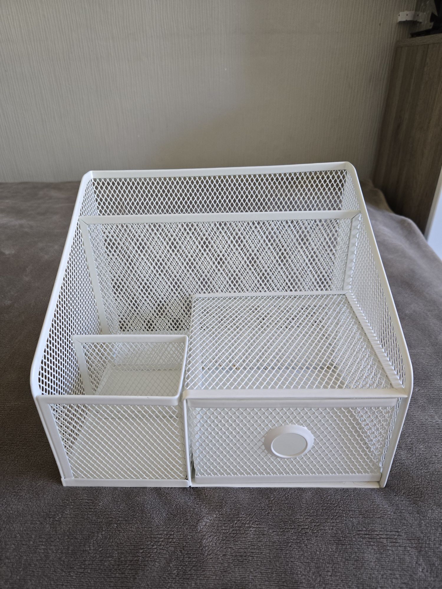 Organizer na biurko IKEA Drönjöns metalowy Jak NOWY