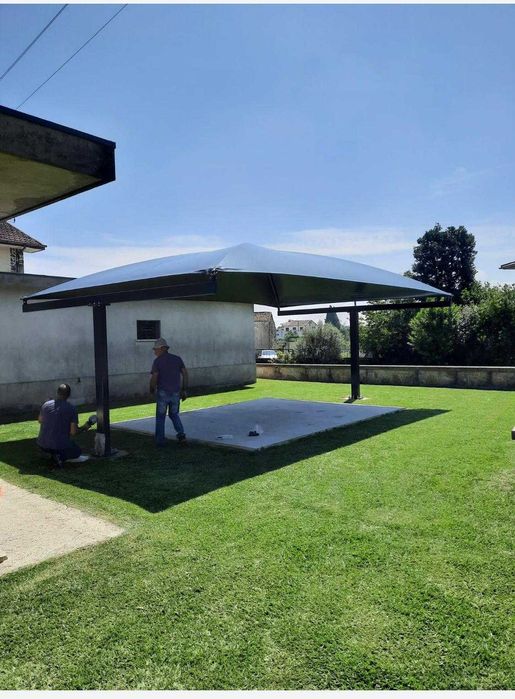 Toldo 7 metros por  5 metros