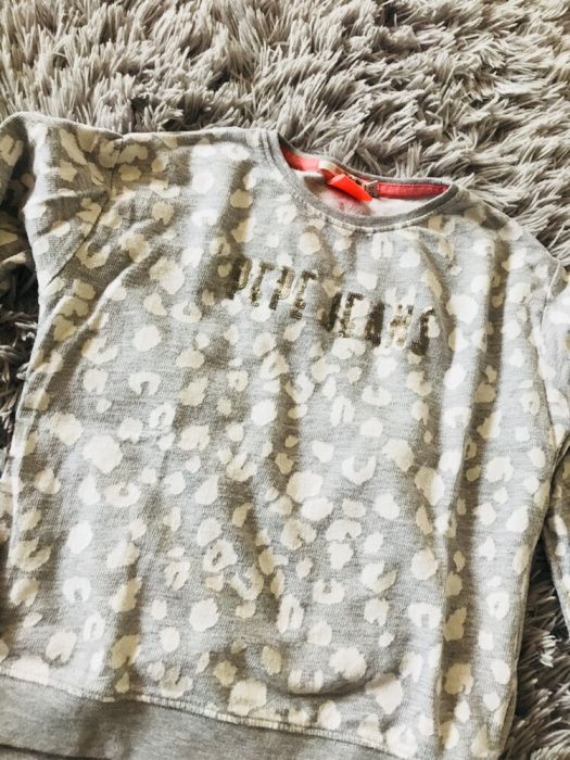 Pepe jeans 152 sweterek bluza szara jak nowa