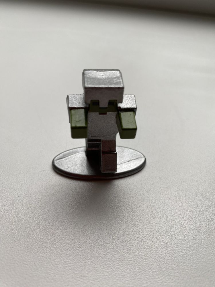 Колекційні металеві фігурки Майнкрафт, minecraft