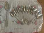 Conjunto colheres inox antigas