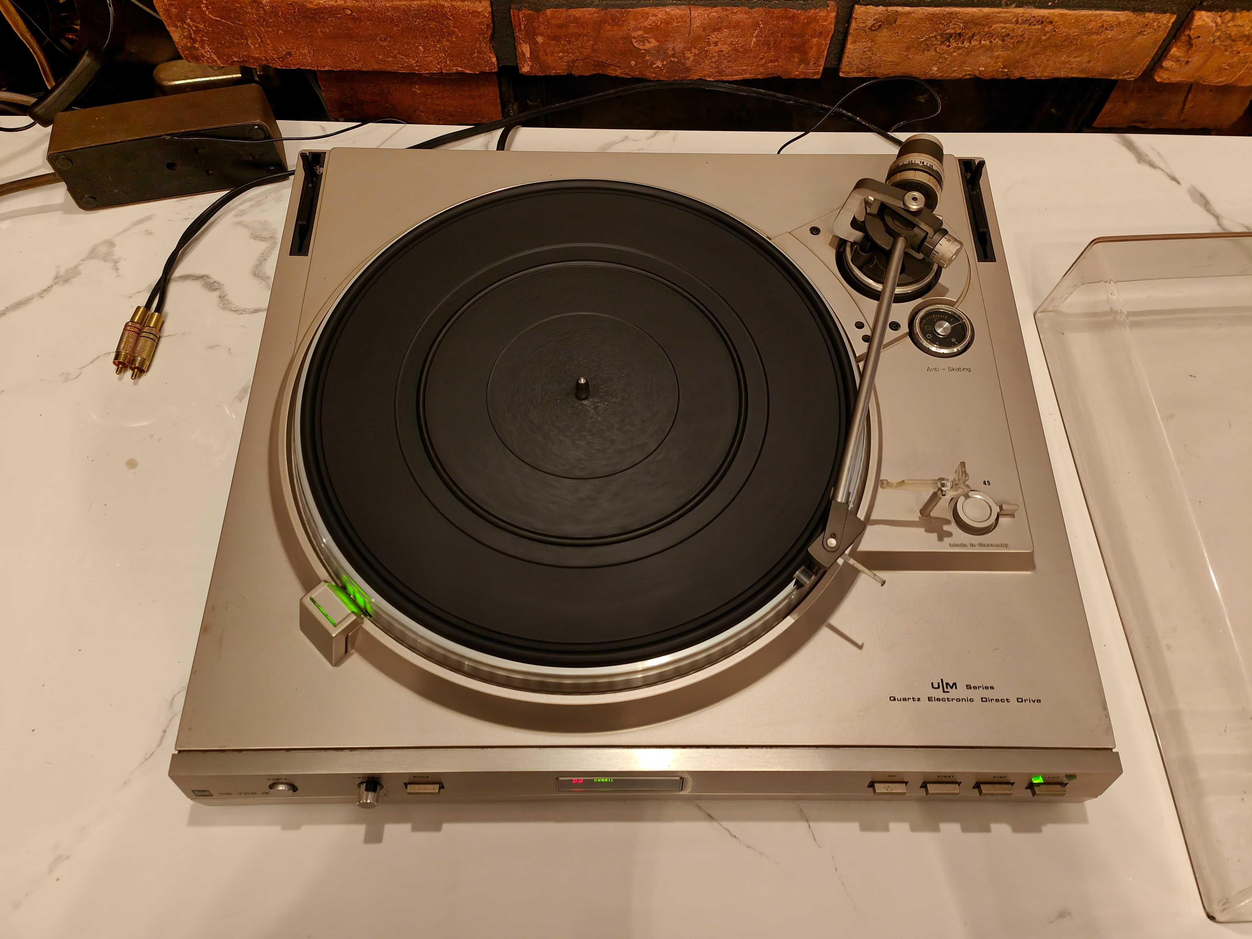 DUAL 728Q ! Flagowy gramofon Direct Drive Quartz