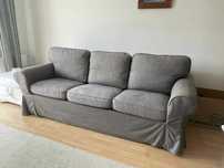 EKTORP Sofa 3-osobowa, z funkcją spania (rozkładana)
