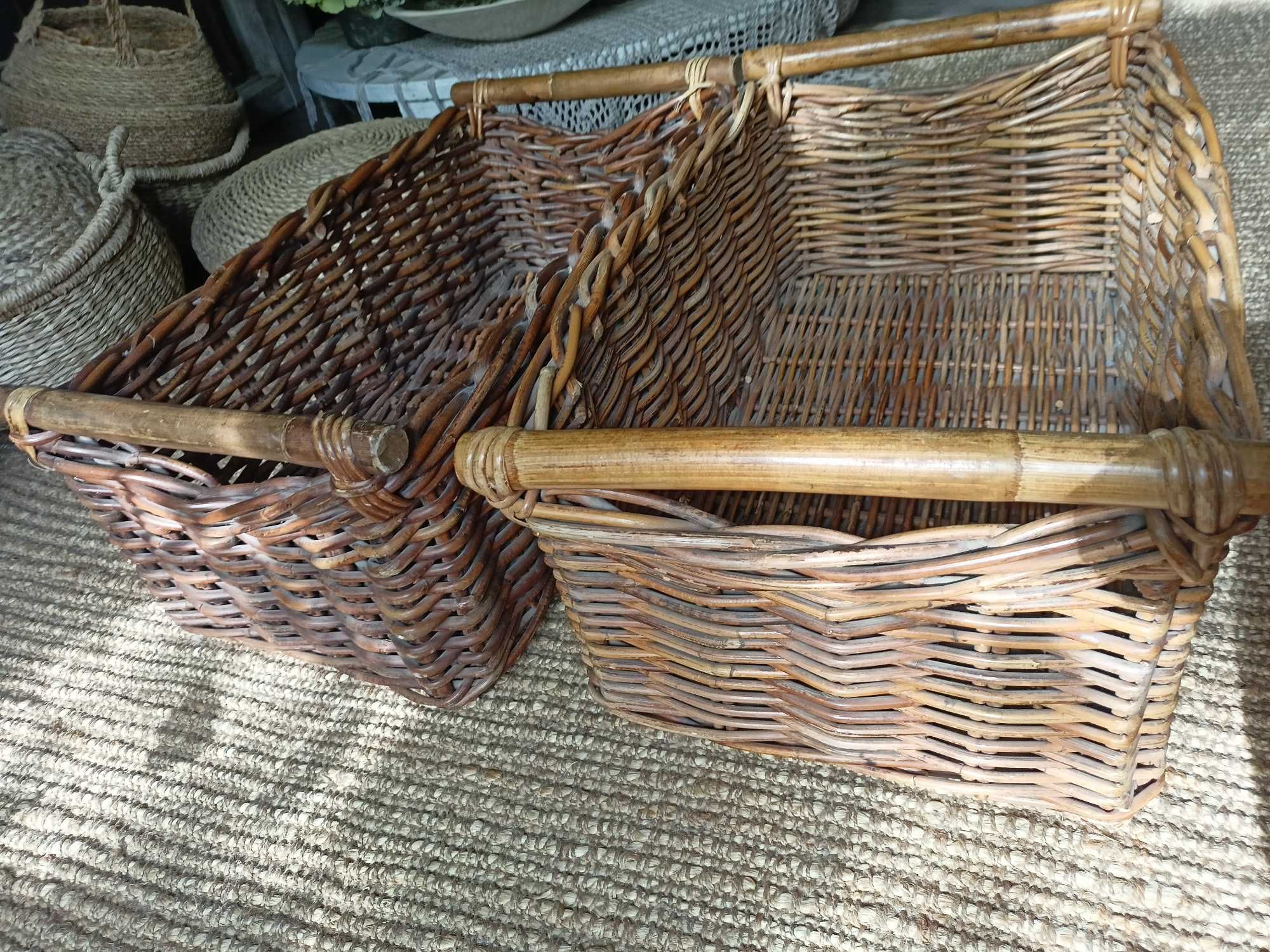 Kosz wiklinowy Ikea