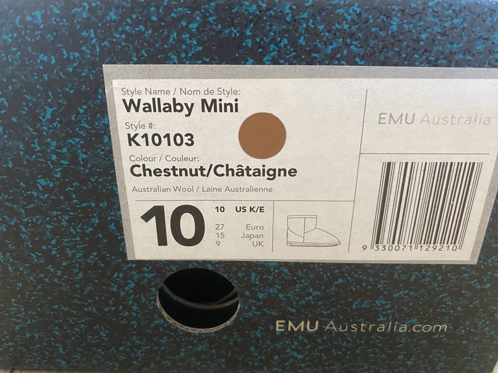 Emu buty Wallaby mini rozmiar 27 chestnut