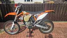 KTM EXC-F 350 / 2012 / homologacja