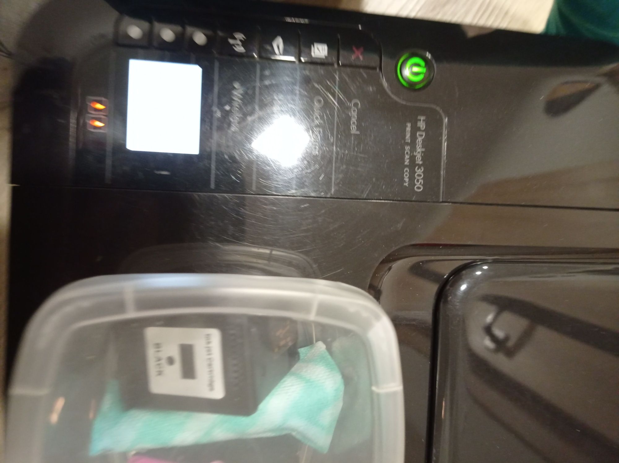 Drukarka wi-fi kolorowa hp + kartridże
