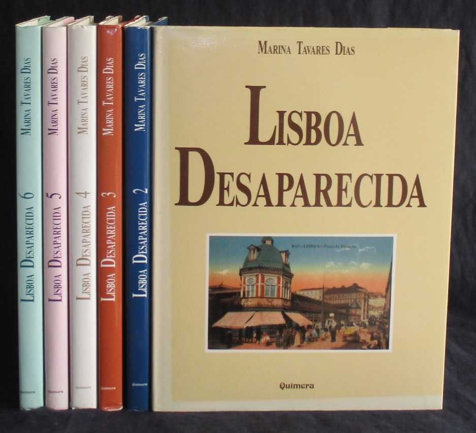 Colecção Livros Lisboa Desaparecida 1 a 6 Marina Tavares Dias