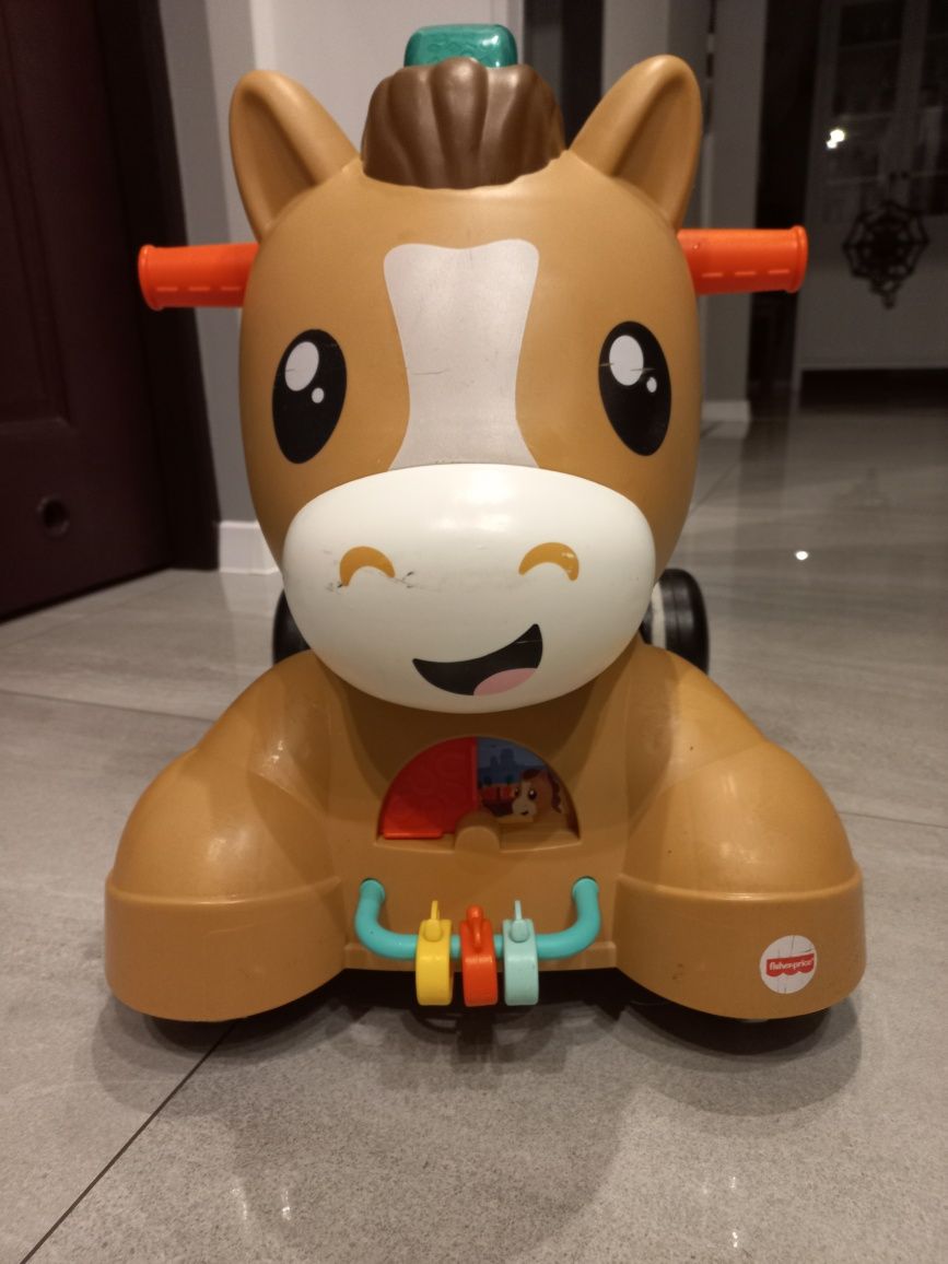 Fisher-Price Spacerowy kucyk Pchacz-Jeździk