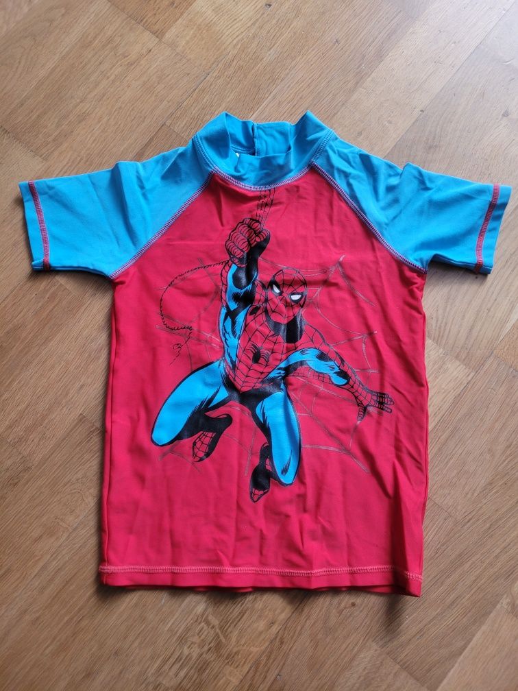 Koszulka kąpielowa, basenowa, 116 Spider Man