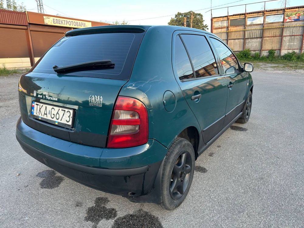 Skoda Fabia 1.4 на отличном ходу