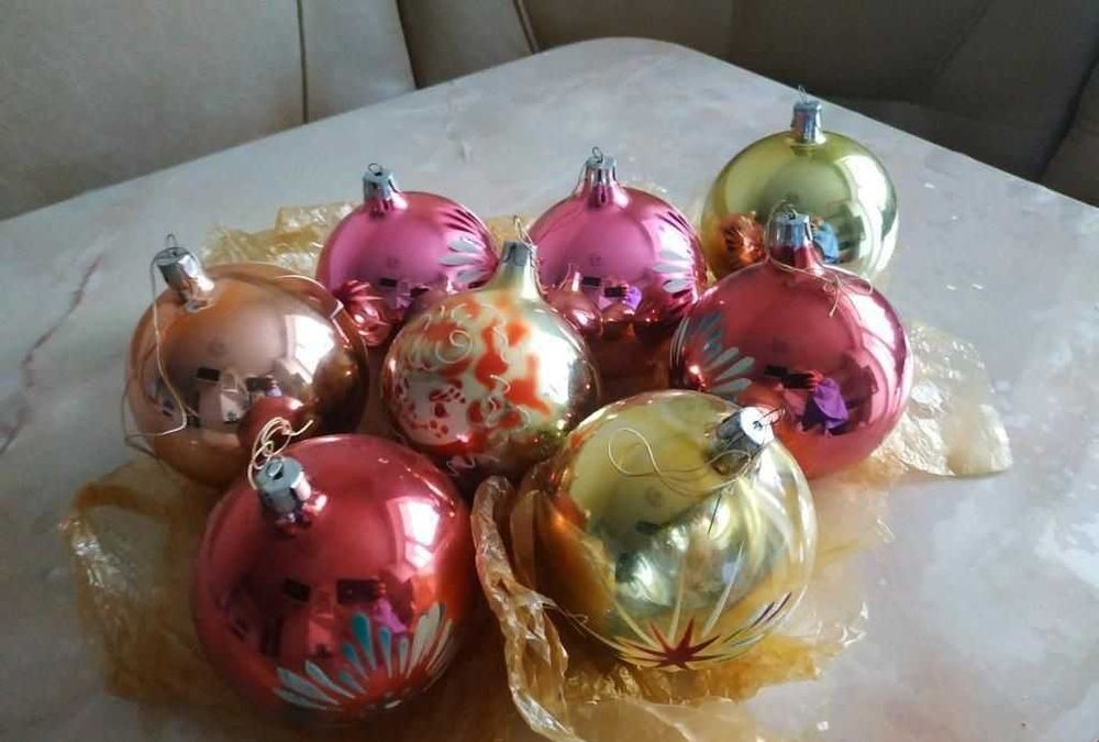 Игрушки елочные,родом из СССР