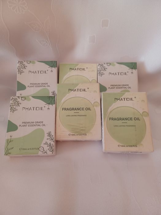 Olejki zapachowe × 10 opakowań.