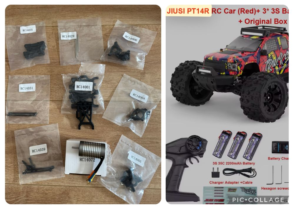 Pecas para Jiusi PT14R, Rog1 Rlaarlo, Zd Racing Mt16