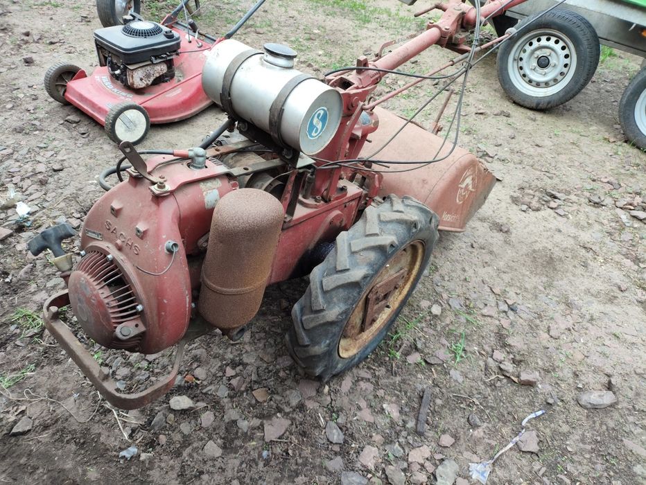 Traktorek glebogryzarka bungartz f6b8 sachs