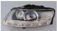 lampa AUDI A6 C6 BI XENON skretny led lewa