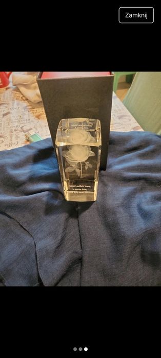 Kryształ 3D prezent