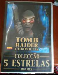 Vendo jogo tomb raider Chronicles