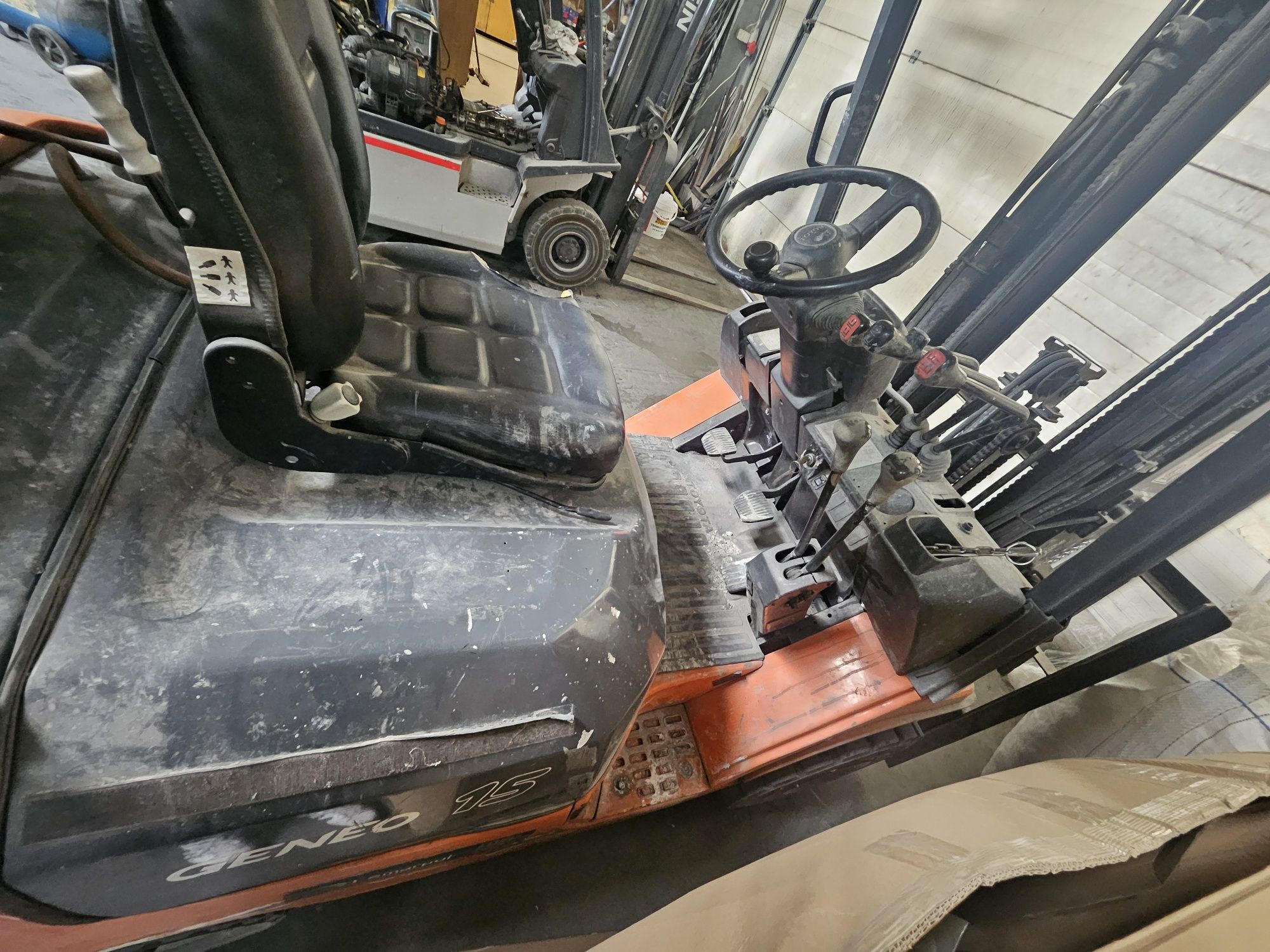 Wózek widłowy Toyota 7 1.5 T triplex  GAZ