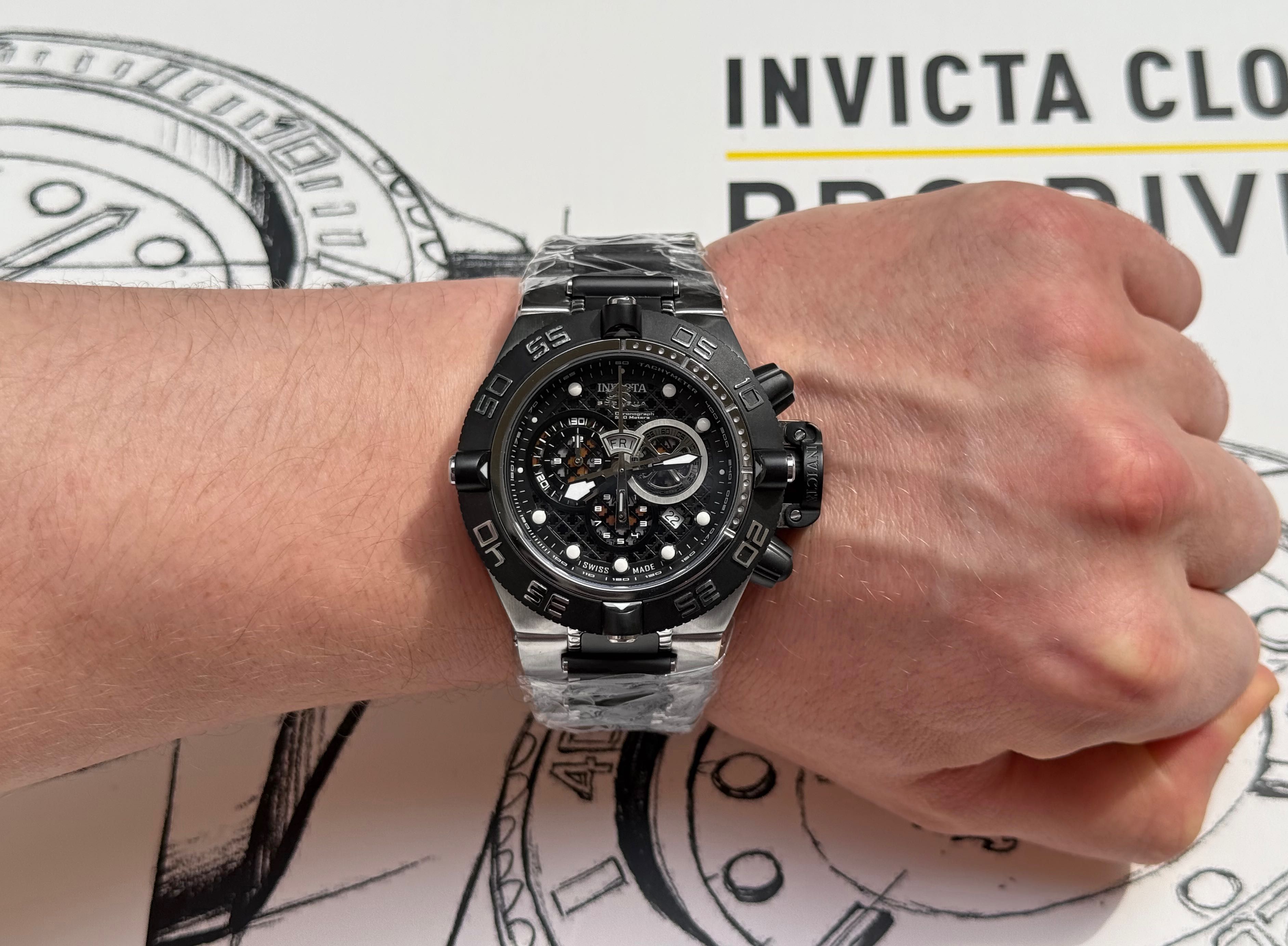 Швейцарський годинник Invicta 6546 Subaqua Noma IV SWISS MADE 50 mm.