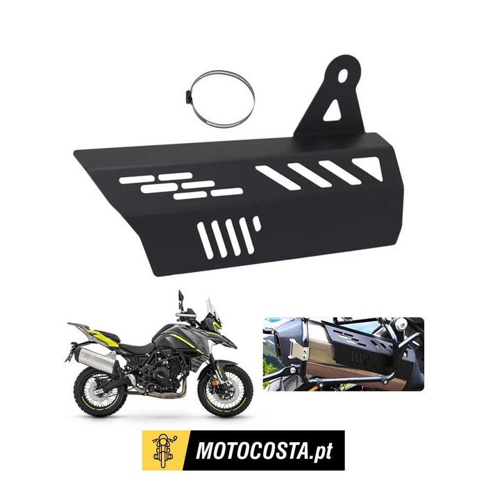 Proteção de Escape em Alumínio para Benelli TRK 702 / TRK 702X