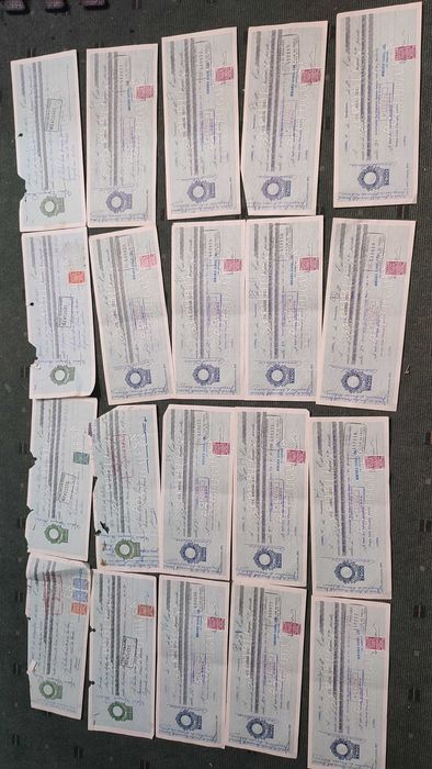 Lote 144 Letras Comerciais Antigas