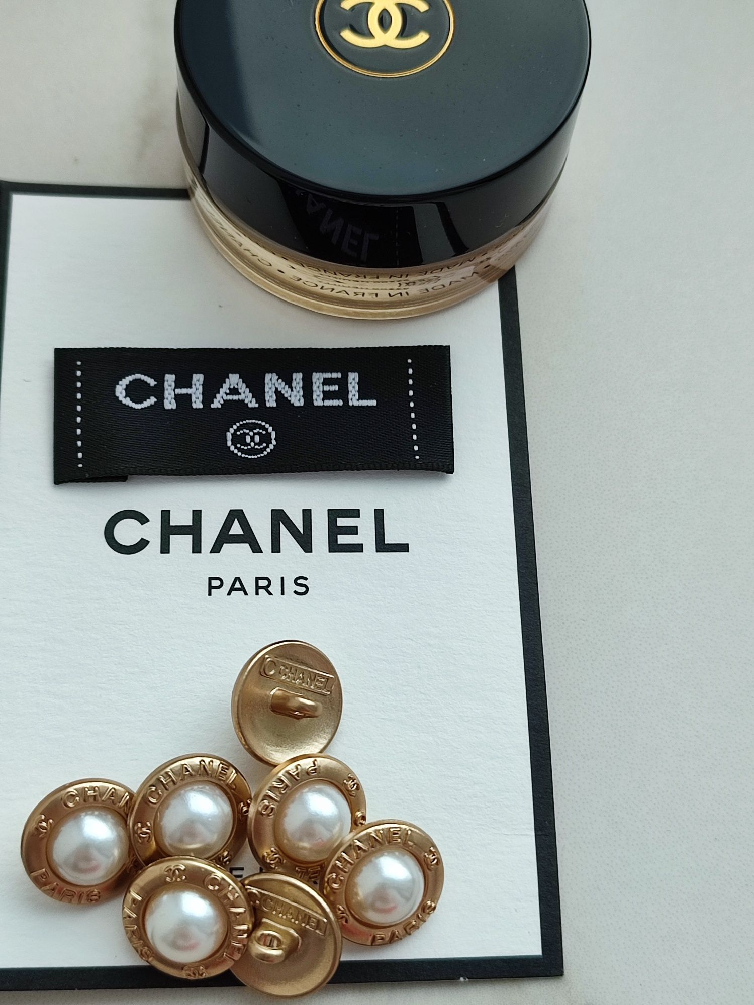Пуговицы Chanel металл