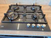 Płyta gazowa Beko HILG64225S czarne szkło 60 cm