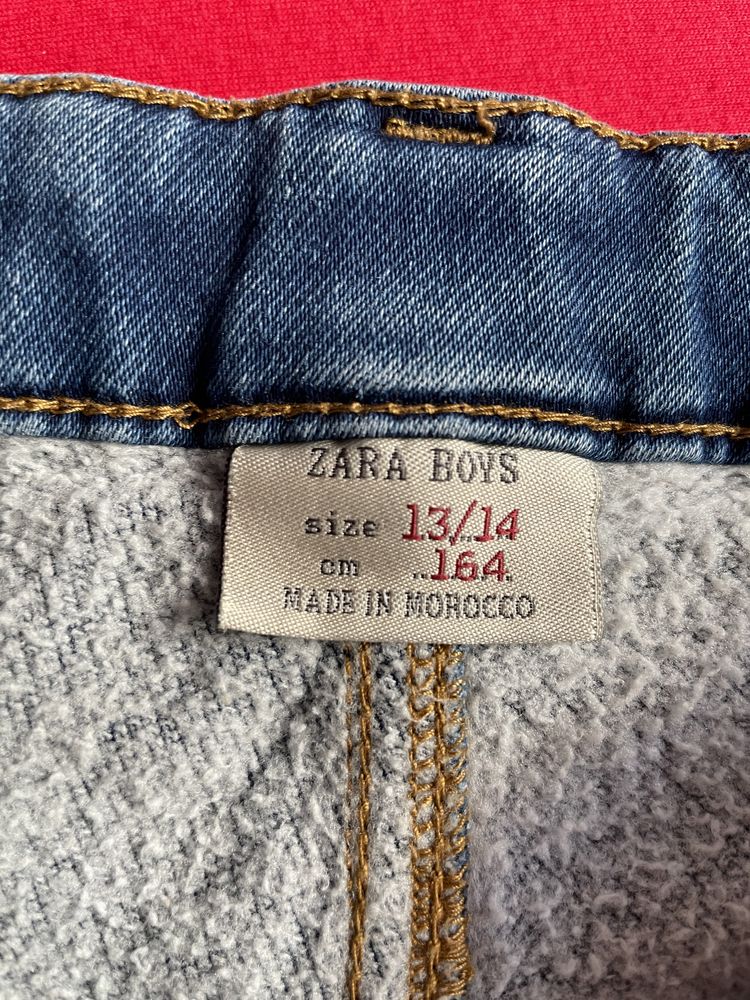 Dwie pary. Spodnie  chlopiece Zara 13/14 lat 164cm .
